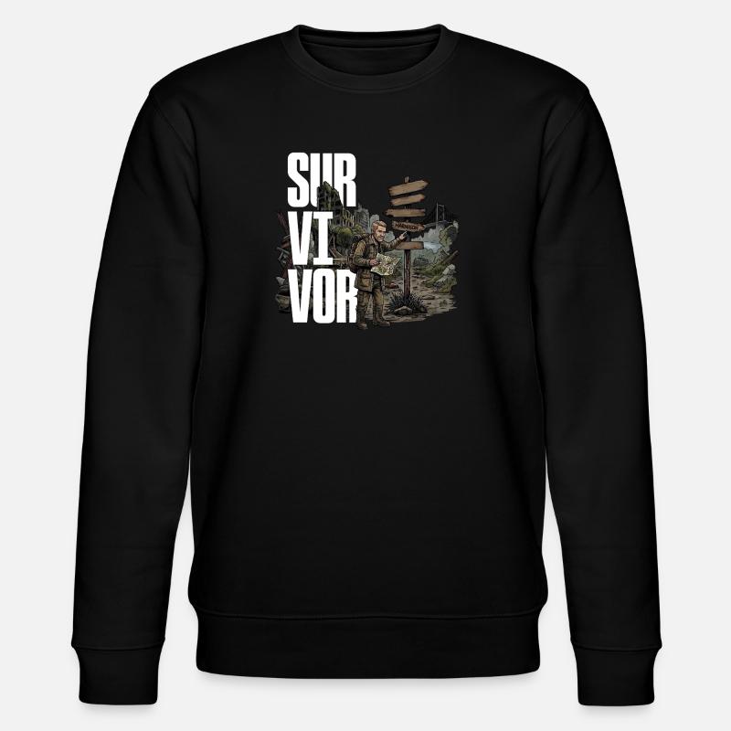Survivant - Sweat bio CHANGER Stanley/Stella Unisexe - noir