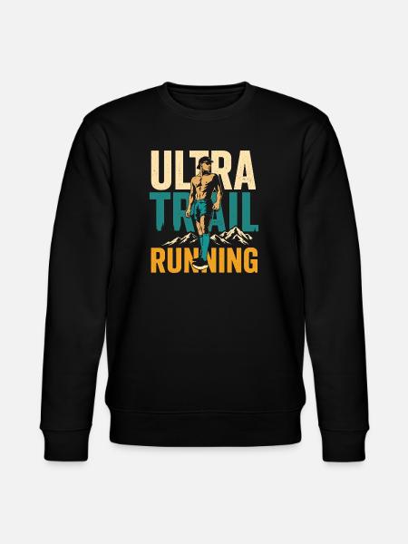 Ultra Trail Running - Sweat bio CHANGER Stanley/Stella Unisexe - noir