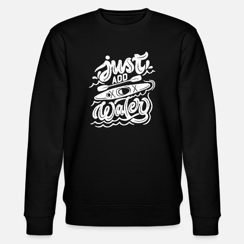 Il suffit d’ajouter de l’eau - Sweat bio CHANGER Stanley/Stella Unisexe - noir