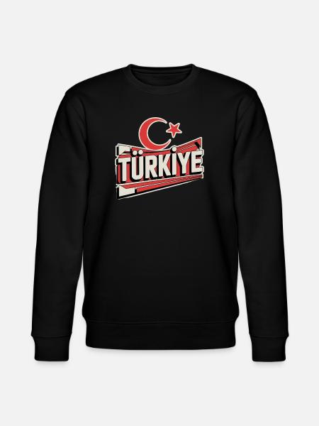 Turkey - Stanley/Stella Unisex Bio-Sweatshirt CHANGER - Schwarz