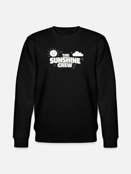 The Sunshine Crew Sonnenlogo - Stanley/Stella Unisex Bio-Sweatshirt CHANGER - Schwarz