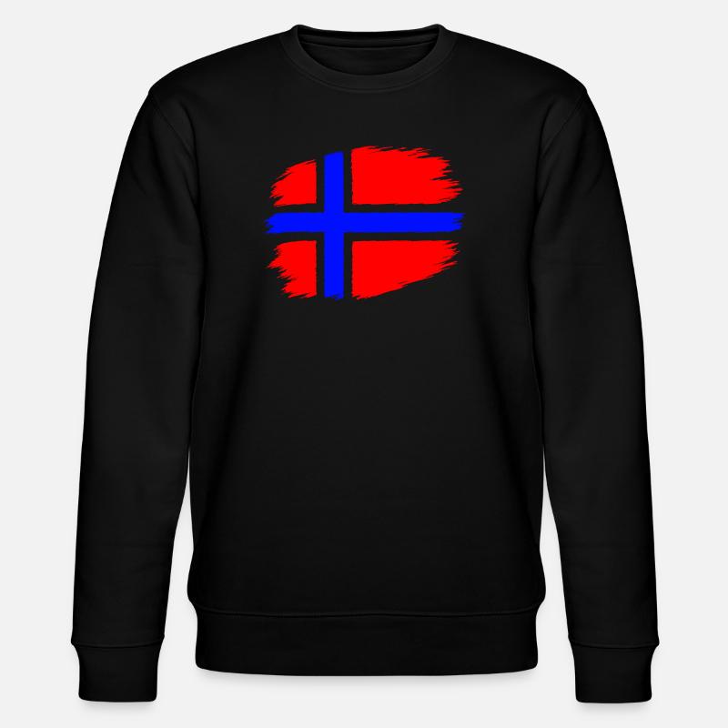 Drapeau de la Norvège - Sweat bio CHANGER Stanley/Stella Unisexe - noir