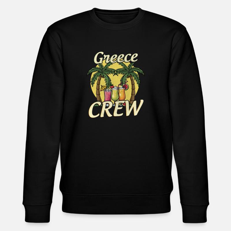 Équipage Grèce - Sweat bio CHANGER Stanley/Stella Unisexe - noir