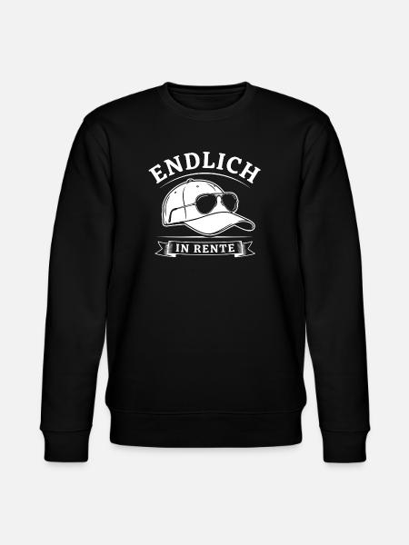 Rentner Legende - Stanley/Stella Unisex Bio-Sweatshirt CHANGER  - Schwarz