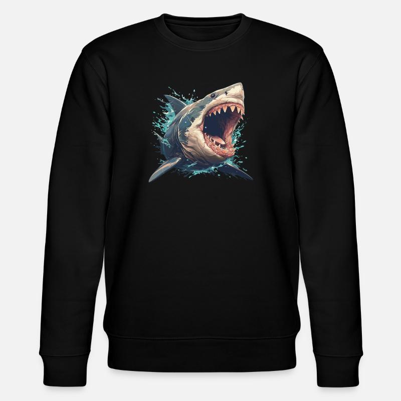 Requins Requin - Sweat bio CHANGER Stanley/Stella Unisexe - noir