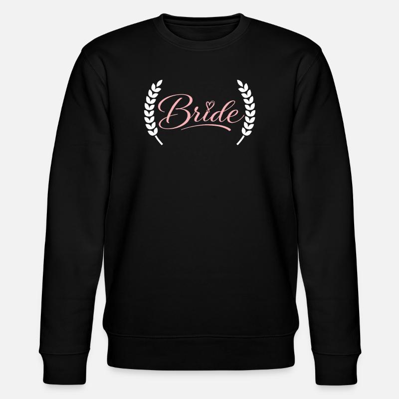 Bride - Stanley/Stella Unisex Bio-Sweatshirt CHANGER - Schwarz