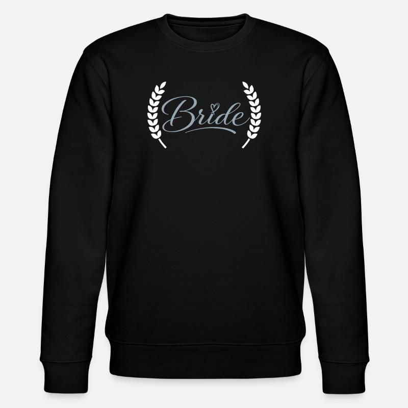 Bride - Stanley/Stella CHANGER Unisex Organic Sweatshirt - black