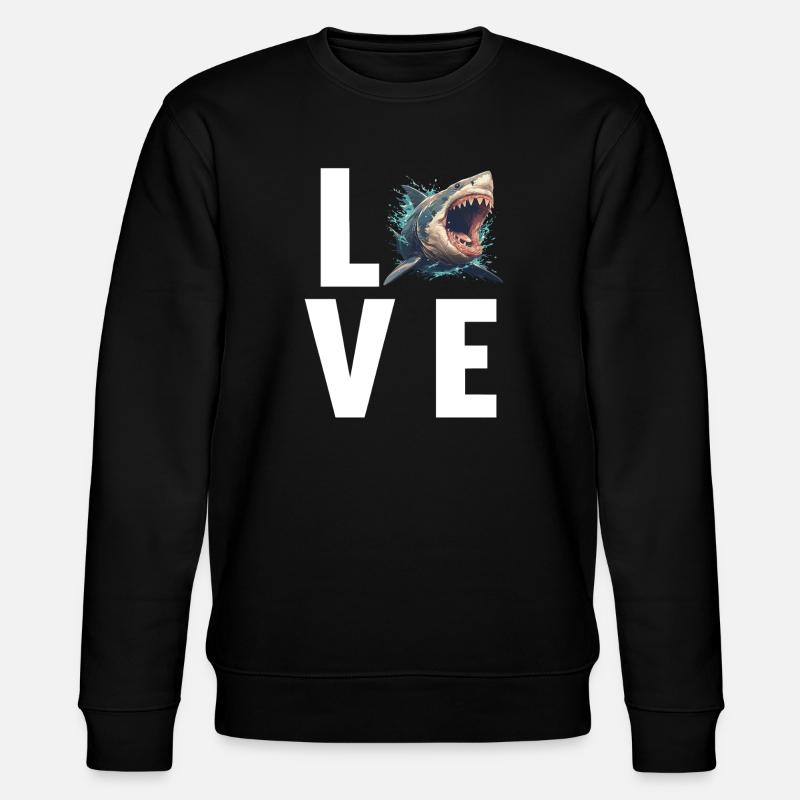 Requins Requin - Sweat bio CHANGER Stanley/Stella Unisexe - noir