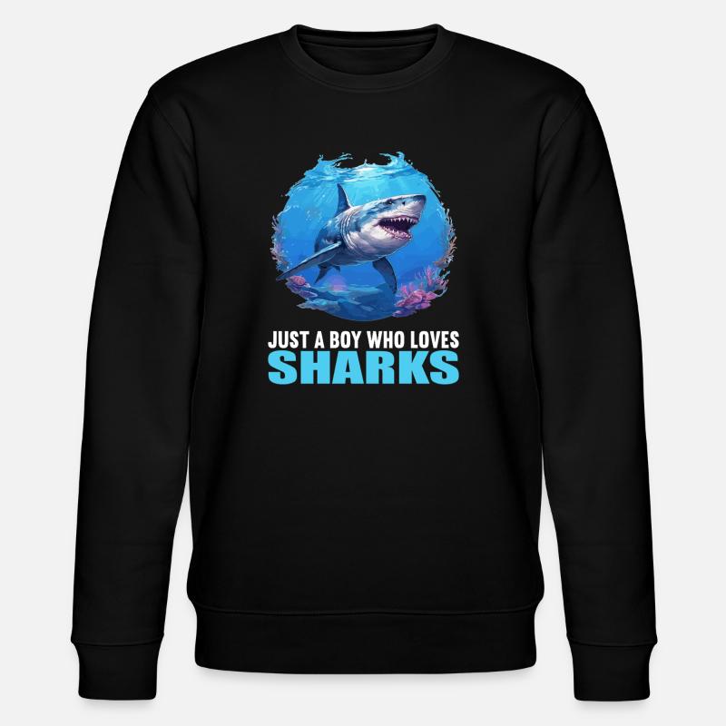 Requins Requin - Sweat bio CHANGER Stanley/Stella Unisexe - noir