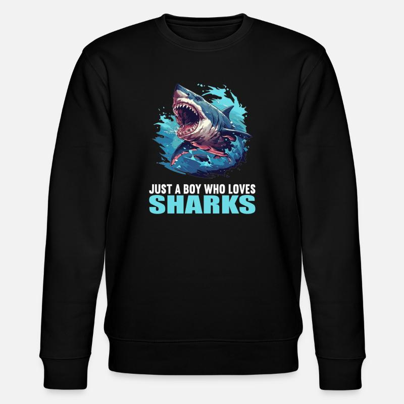 Requins Requin - Sweat bio CHANGER Stanley/Stella Unisexe - noir