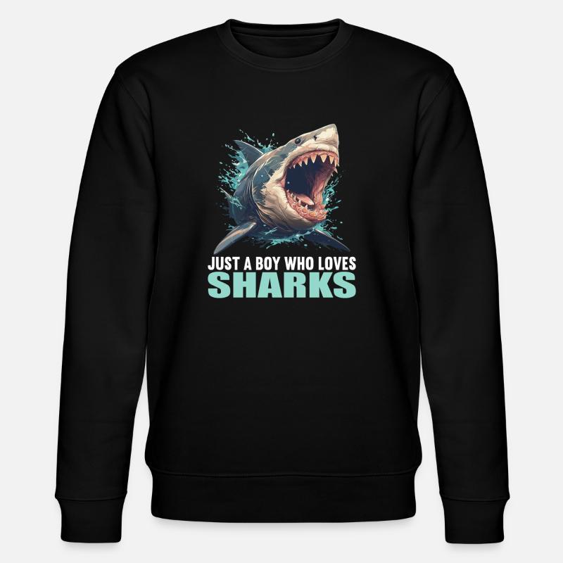 Requins Requin - Sweat bio CHANGER Stanley/Stella Unisexe - noir