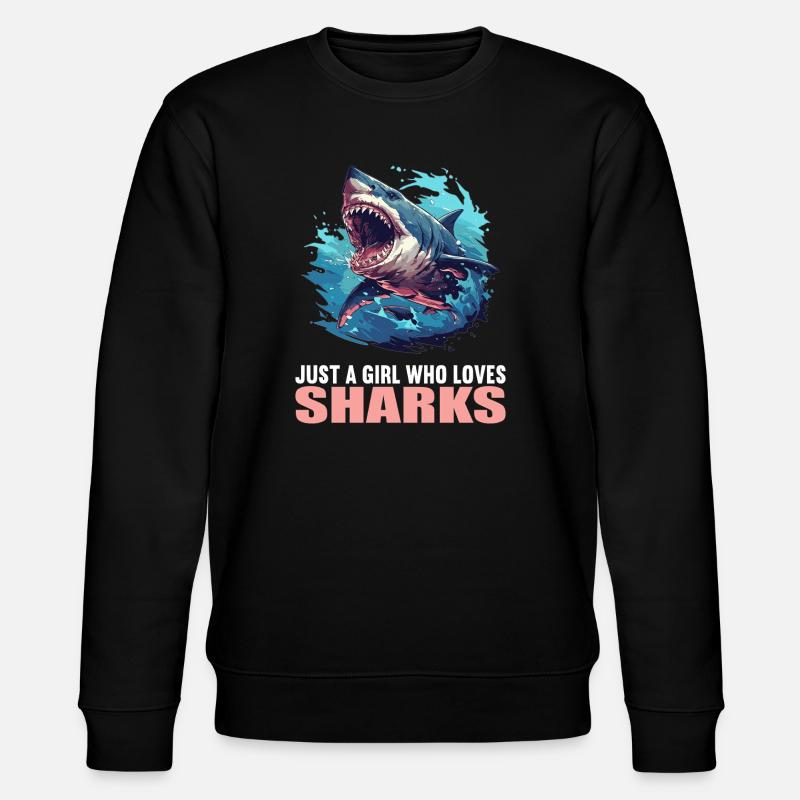 Requins Requin - Sweat bio CHANGER Stanley/Stella Unisexe - noir
