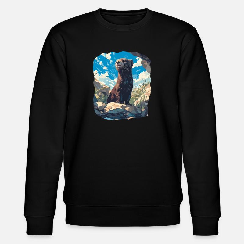 Mink Mink - Sweat bio CHANGER Stanley/Stella Unisexe - noir