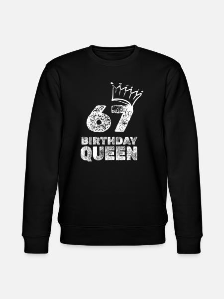Birthday 67 - Stanley/Stella CHANGER Unisex Organic Sweatshirt - black