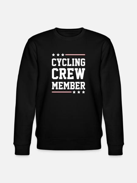 Cycling Crew - Stanley/Stella CHANGER Unisex Organic Sweatshirt - black