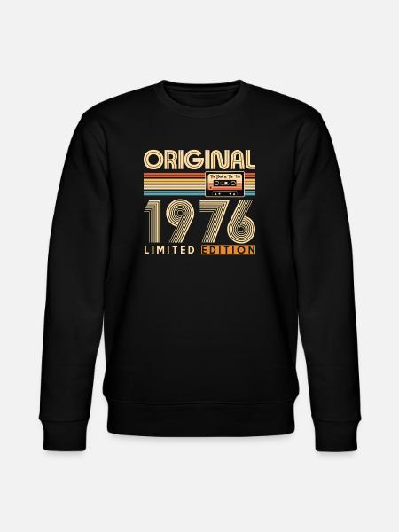 50 years, 50th anniversary - Stanley/Stella CHANGER Unisex Organic Sweatshirt - black