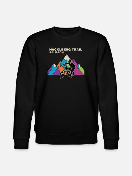 Hacklberg Trail MTB Biker - Stanley/Stella Unisex Bio-Sweatshirt CHANGER - Schwarz