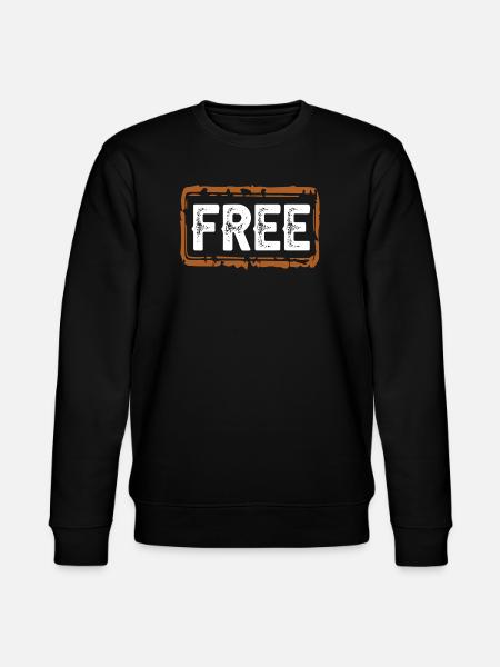 Free - Stanley/Stella CHANGER Unisex Organic Sweatshirt - black