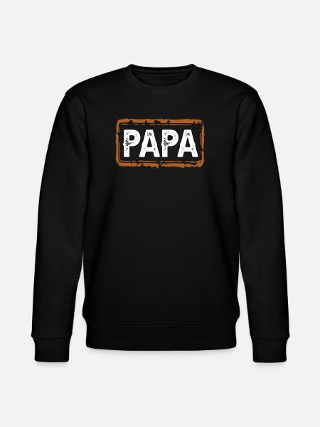 Dad - Stanley/Stella CHANGER Unisex Organic Sweatshirt - black