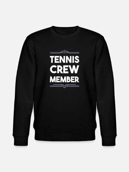 Tennis Crew - Stanley/Stella Unisex Bio-Sweatshirt CHANGER  - Schwarz
