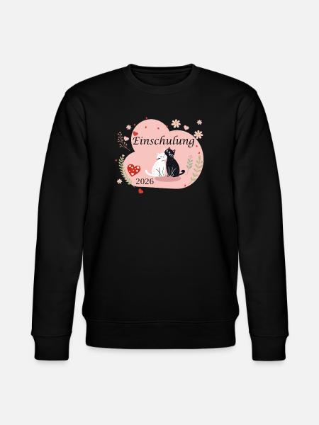  Einschulung 2026 - Stanley/Stella Unisex Bio-Sweatshirt CHANGER  - Schwarz