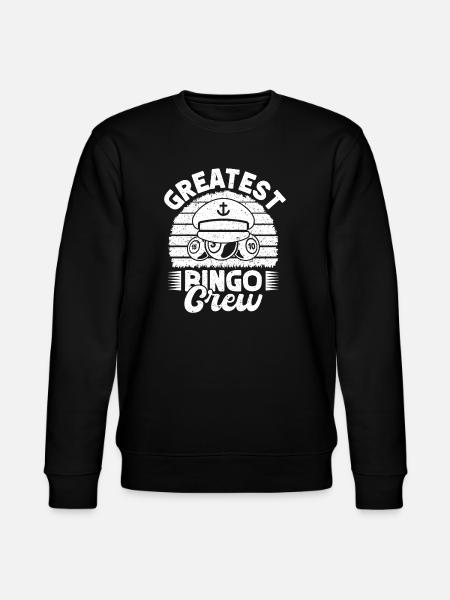 Bingo Player Greatest Crew Bingo - Stanley/Stella CHANGER Unisex Organic Sweatshirt - black