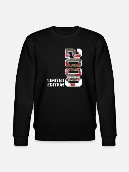 Limited Edition 2000 Chinesischer Drachen - Stanley/Stella Unisex Bio-Sweatshirt CHANGER - Schwarz