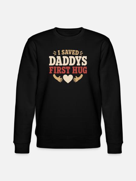 Welcome Home, Dad Military Homecoming - Stanley/Stella CHANGER Unisex Organic Sweatshirt - black