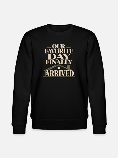 Military Homecoming Family Deployment Welcome - Stanley/Stella CHANGER Unisex Organic Sweatshirt - black