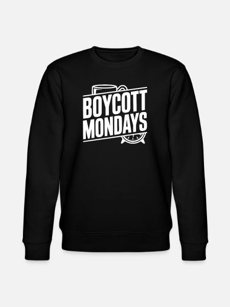 Boycott Mondays - Sweat bio CHANGER Stanley/Stella Unisexe - noir
