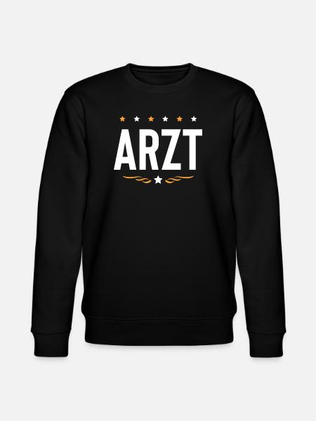 Arzt Beruf - Stanley/Stella Unisex Bio-Sweatshirt CHANGER - Schwarz