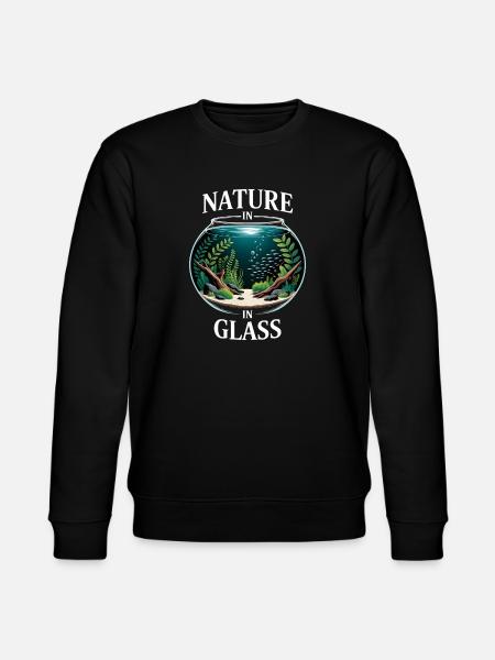 Nature In Glass Aquascaping Dream - Stanley/Stella CHANGER Unisex Organic Sweatshirt - black