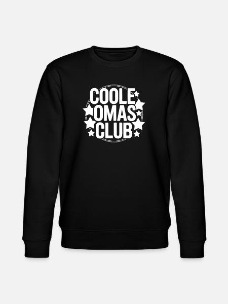Cool Mas Club Logo - Stanley/Stella CHANGER Unisex Organic Sweatshirt - black