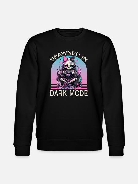 Pastel Goth Soft Goth Gaming Gamer - Stanley/Stella CHANGER Unisex Organic Sweatshirt - black