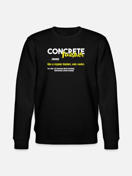 Concrete Concrete Paver Concrete Mixer - Stanley/Stella CHANGER Unisex Organic Sweatshirt - black