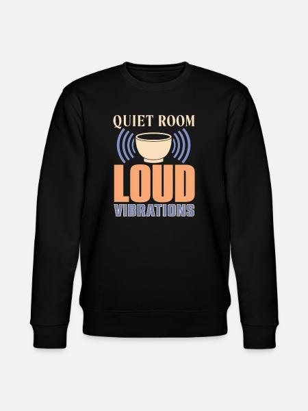 Klangbad Klangheilung Singing Bowl Gift - Stanley/Stella CHANGER Unisex Organic Sweatshirt - black