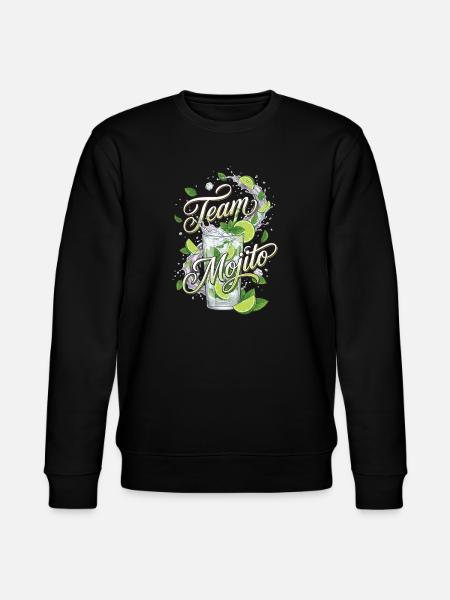 Bachelor Party Mojito Cocktail Bartender - Stanley/Stella CHANGER Unisex Organic Sweatshirt - black