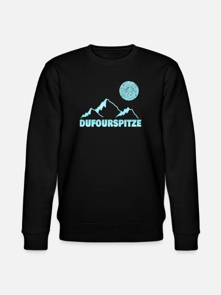 Bergsport dufourspitze - Stanley/Stella Unisex Bio-Sweatshirt CHANGER  - Schwarz