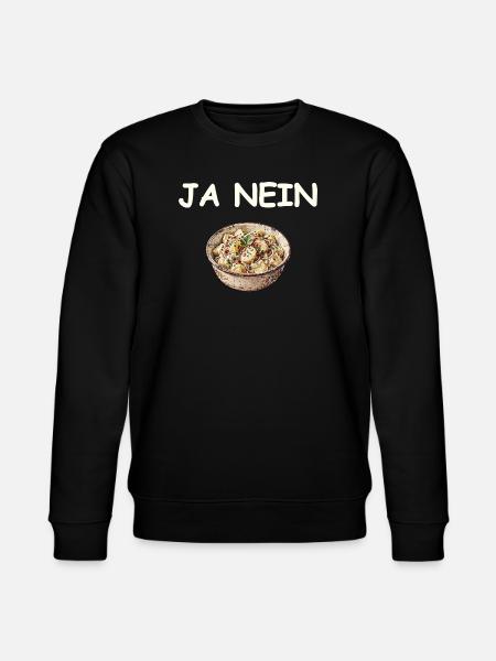 Yes No Potato Salad - Stanley/Stella CHANGER Unisex Organic Sweatshirt - black