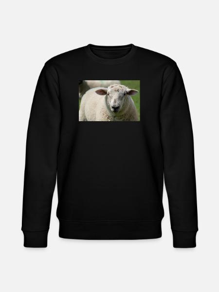 Close-up of a sheep - Stanley/Stella CHANGER Unisex Organic Sweatshirt - black