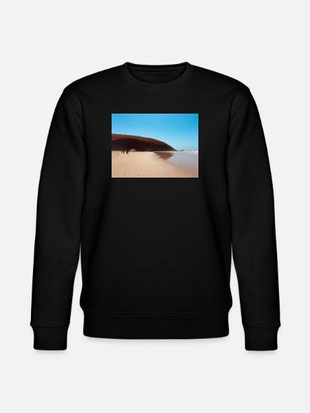 Red Rock Beach - Stanley/Stella CHANGER Unisex Organic Sweatshirt - black