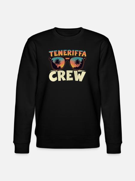 Teneriffa Crew - Stanley/Stella Unisex Bio-Sweatshirt CHANGER  - Schwarz