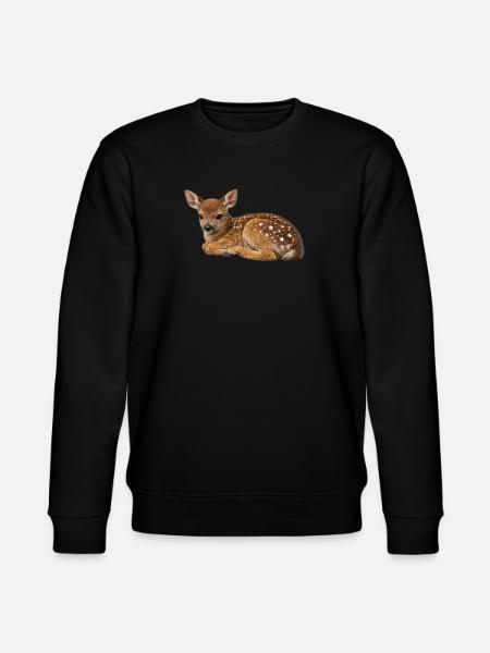 Starspots Fawn - Stanley/Stella CHANGER Unisex Organic Sweatshirt - black