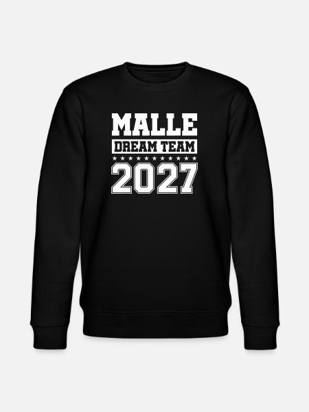 MALLE DREAM TEAM 2027 - Stanley/Stella CHANGER Unisex Organic Sweatshirt - black