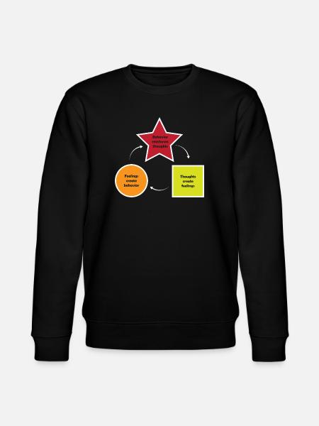 Behavioral Therapy, Behavior Therapy - Stanley/Stella CHANGER Unisex Organic Sweatshirt - black