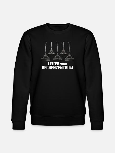 Rechenzentrum Design Gartengeräte Rechen Leiter - Stanley/Stella Unisex Bio-Sweatshirt CHANGER  - Schwarz