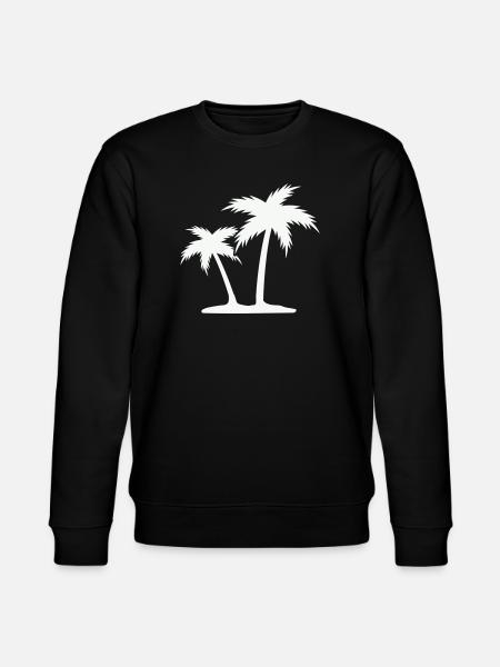 Palm Island Silhouette - Stanley/Stella CHANGER Unisex Organic Sweatshirt - black