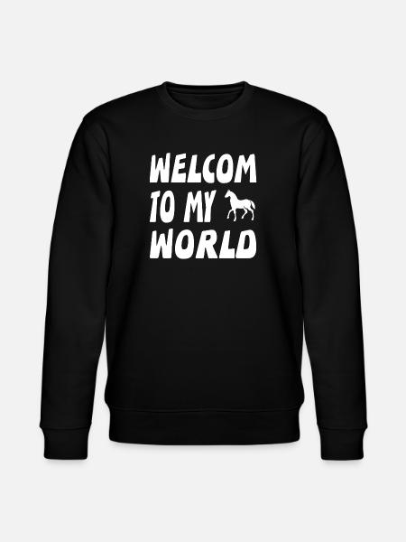 Chevaux - Sweat bio CHANGER Stanley/Stella Unisexe - noir