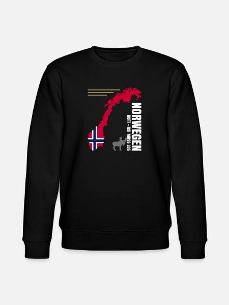 Émigration de Norvège - Sweat bio CHANGER Stanley/Stella Unisexe - noir
