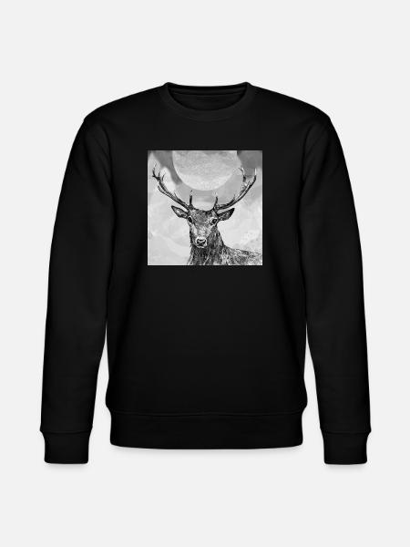Deer - Stanley/Stella CHANGER Unisex Organic Sweatshirt - black